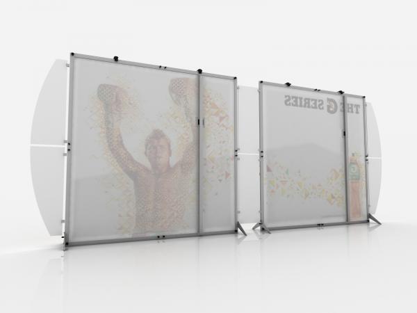 RENTAL:  RE-2044 Trade Show Exhibit -- Rear View